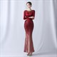 elegant Sequin Evening Dresses for Women's Weddings and Parties