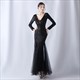 Sequin Sleeve Gowns For Special Occasions