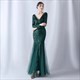 Sequin Sleeve Gowns For Special Occasions