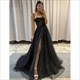 glittery Tulle Ruffled Prom Dress: A Showstopper