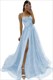 glittery Tulle Ruffled Prom Dress: A Showstopper