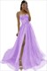 glittery Tulle Ruffled Prom Dress: A Showstopper