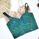 Elegant Beaded Bustier Bra Top