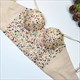 Elegant Beaded Bustier Bra Top