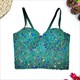 Elegant Beaded Bustier Bra Top