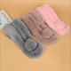 Rabbit Fur Scarf - Stylish Natural Warm Winter Accessory
