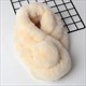 Rabbit Fur Scarf - Stylish Natural Warm Winter Accessory