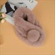 Rabbit Fur Scarf - Stylish Natural Warm Winter Accessory