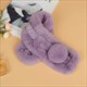 Rabbit Fur Scarf - Stylish Natural Warm Winter Accessory