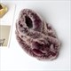 Rabbit Fur Scarf - Stylish Natural Warm Winter Accessory