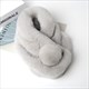 Rabbit Fur Scarf - Stylish Natural Warm Winter Accessory
