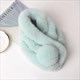 Rabbit Fur Scarf - Stylish Natural Warm Winter Accessory
