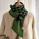 Diamond Knitted Scarf For Winter Style