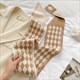 Diamond Knitted Scarf For Winter Style