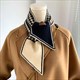houndstooth Plaid Luxury Knitted Scarf