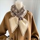 houndstooth Plaid Luxury Knitted Scarf