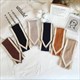 Double-Layer Knit Wool Scarf For Women