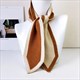 Double-Layer Knit Wool Scarf For Women