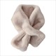 luxurious Knitted Faux Rabbit Fur Shawl Collar for Women