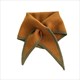 korean Knitted Cross Scarf: Warmth and Style in One