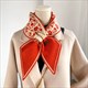 Knitted Floral Luxury Scarf