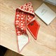 Knitted Floral Luxury Scarf