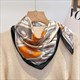 Silk Square Scarf 70Cm For Women