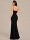 elegant V-Neck Side-Split Fishtail Evening Gowns