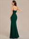elegant V-Neck Side-Split Fishtail Evening Gowns