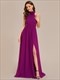 elegant Chiffon Halter Neckline Evening Gowns