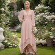 maxi Long Chiffon Evening Gowns with Sleeves