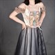 Floral Embroidery Bustier Corset Top For Women