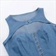 Irregular Y2k Denim Tank Vest