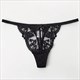 Mesh 3/4 Cup Bra And Thong Set