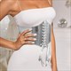 Gothic Corset Top With Lace Up Back And Steel Boning