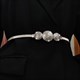 Elastisches Strass-Taillenband Gold Silber Ketten-Gürtel