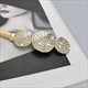 Elastisches Strass-Taillenband Gold Silber Ketten-Gürtel