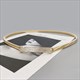 High-Quality Metal Chain Belt With Rhinestones