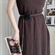 Camellia Waist Chain For Elegant Outfit Styling