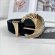 black Velvet Leather Belts: High-End Fashion For Women