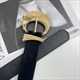 black Velvet Leather Belts: High-End Fashion For Women