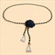 Goldene Blumenkette Gürtel für Damen – Verstellbare Luxus Taillenkette