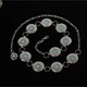 Cowgirl Western Concho Oval Link Belt