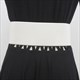 Elastic Waist Belt With Gold Wings Buckle