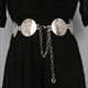 golden & Silver Alphabet Chain Belt: Elevate Your Style