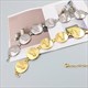 golden & Silver Alphabet Chain Belt: Elevate Your Style