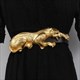 genuine Leather Leopard Corset Belt: Stylish Waistband For Women's Outfits