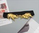 Gold Elephant Leather Women’S Designer Belt