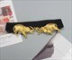 Gold Elephant Leather Women’S Designer Belt