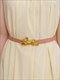 four Seasons Women's Rabbit Alloy Leather Belt Collection
